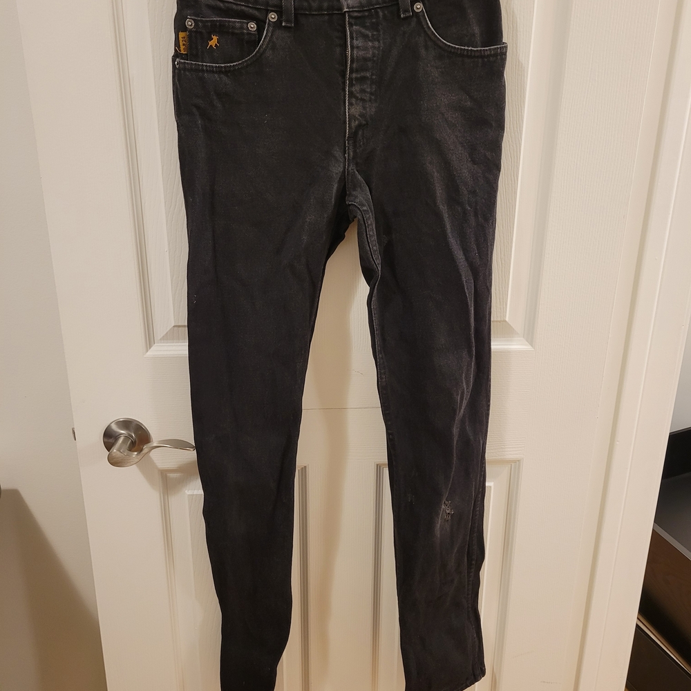 Classic Black Skinny Jeans for Men